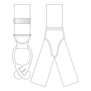 Y-Form und Lederlaschen f�r den Hosentr�ger-Konfigurator.