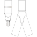 Y-Form und Lederlaschen f�r den Hosentr�ger-Konfigurator.