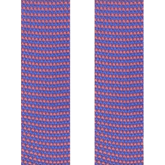 Hosentr�ger-Konfigurator mit B�ndern aus Seide-Trikot m�lang�  in Blau-Pink.