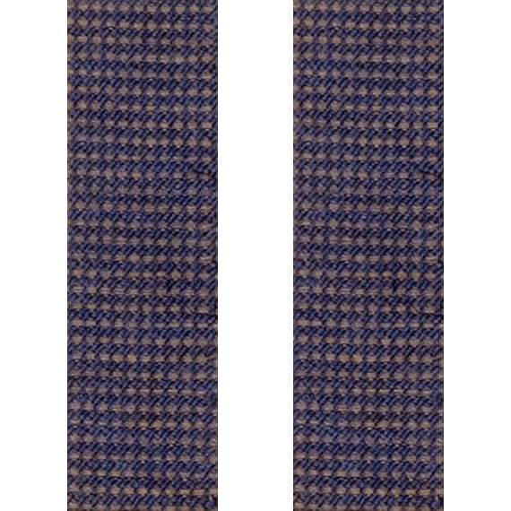Hosentrger-Konfigurator mit Bndern aus Wolle-Seide mlang  in Blau-Beige.