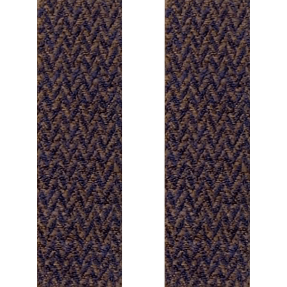 Hosentr�ger-Konfigurator mit B�ndern aus Wolle-Seide  in Beige-Blau.