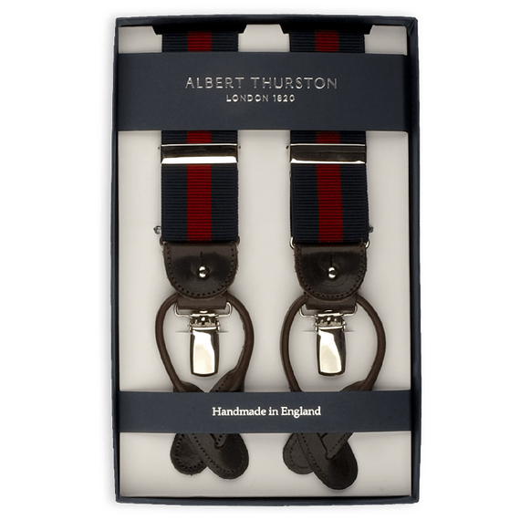 Albert Thurston Hosentr�ger mit drei breiten Streifen in...