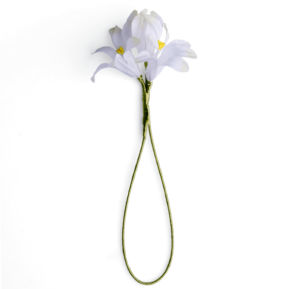 Boutonniere Als Weisse Hyazinthe Kaufen Handgemacht In Deutschland 19 90