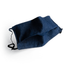 Mund-Nase-Maske aus Denim bzw. Jeansstoff