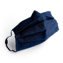 Mund-Nase-Maske aus Denim bzw. Jeansstoff
