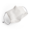 Klassische Mund-Nase-Maske aus wei�er Baumwolle