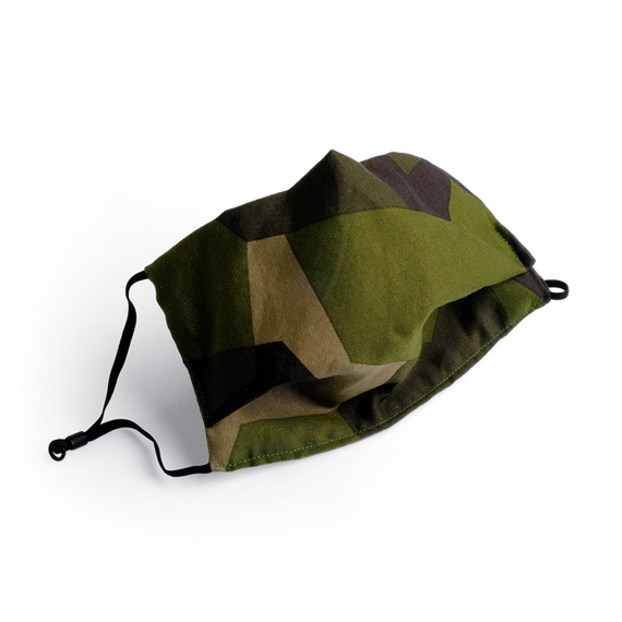 Mundschutz in Schwedischem Camouflage mit Nasenb�gel &...