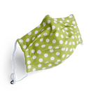 Mundschutz bzw. Mund-Nasen-Maske aus Baumwolle mit wei�en...