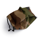 Mund-Nase-Maske aus Baumwolle in klassischem Camouflage
