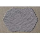 Fein genarbtes Leder in Grau f�r den...
