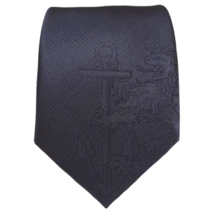 Feuerwehr-Krawatte mit Blind-Logo.